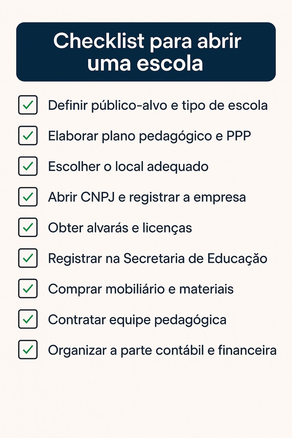 Como Abrir uma Escola Particular: Guia Completo com Passo a Passo e ...